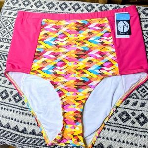 NWT CURVE by SUNSETS  Hot Pink Swim Bottoms